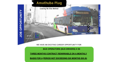 x50 Six-Months Bus Drivers Contract Positions At Johannesburg Metrobus: Minimum five (1) years experience