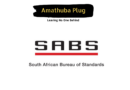 The South African Bureau of Standards (SABS) is Hiring Two (2) Test Officers - Industrial Chemistry Laboratory