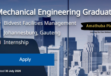 Mechanical Engineering Graduate Programme 2026: Career-Building Opportunity at Bidvest Facilities Management